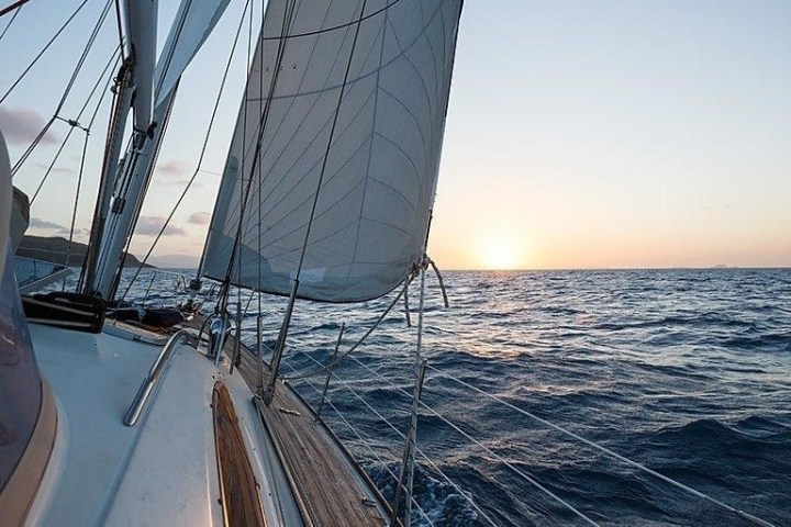 a boat on a body of water