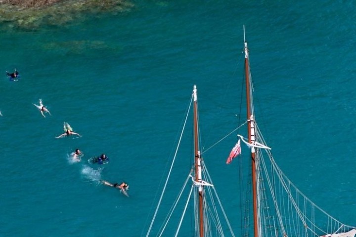 a large boat in a body of water