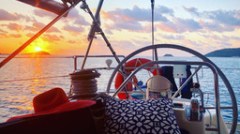 a boat on a body of water